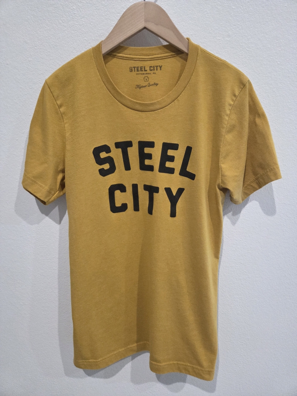 Steel City Union Tee Short Sleeve Crewneck Small
